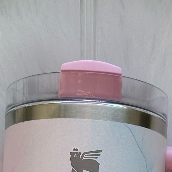 Stanley 40 oz Stainless Steel H2.0 Flowstate Quencher Tumbler - Watercolor Tulle - Picture 5 of 5